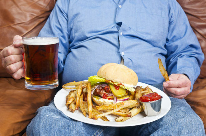 Ожирение вызванное перееданием