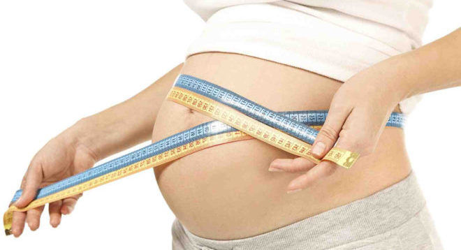 Увеличение массы тела при беременности